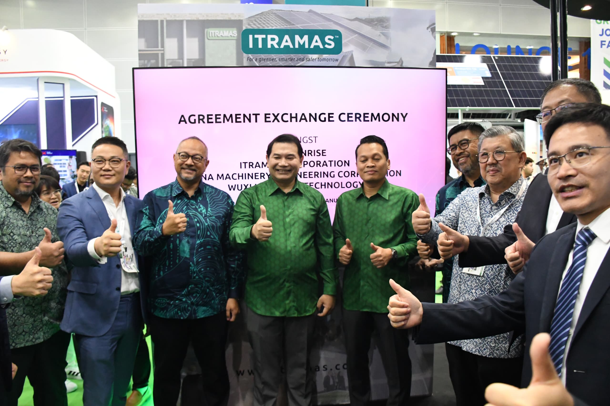 Agreement Exchange Ceremony