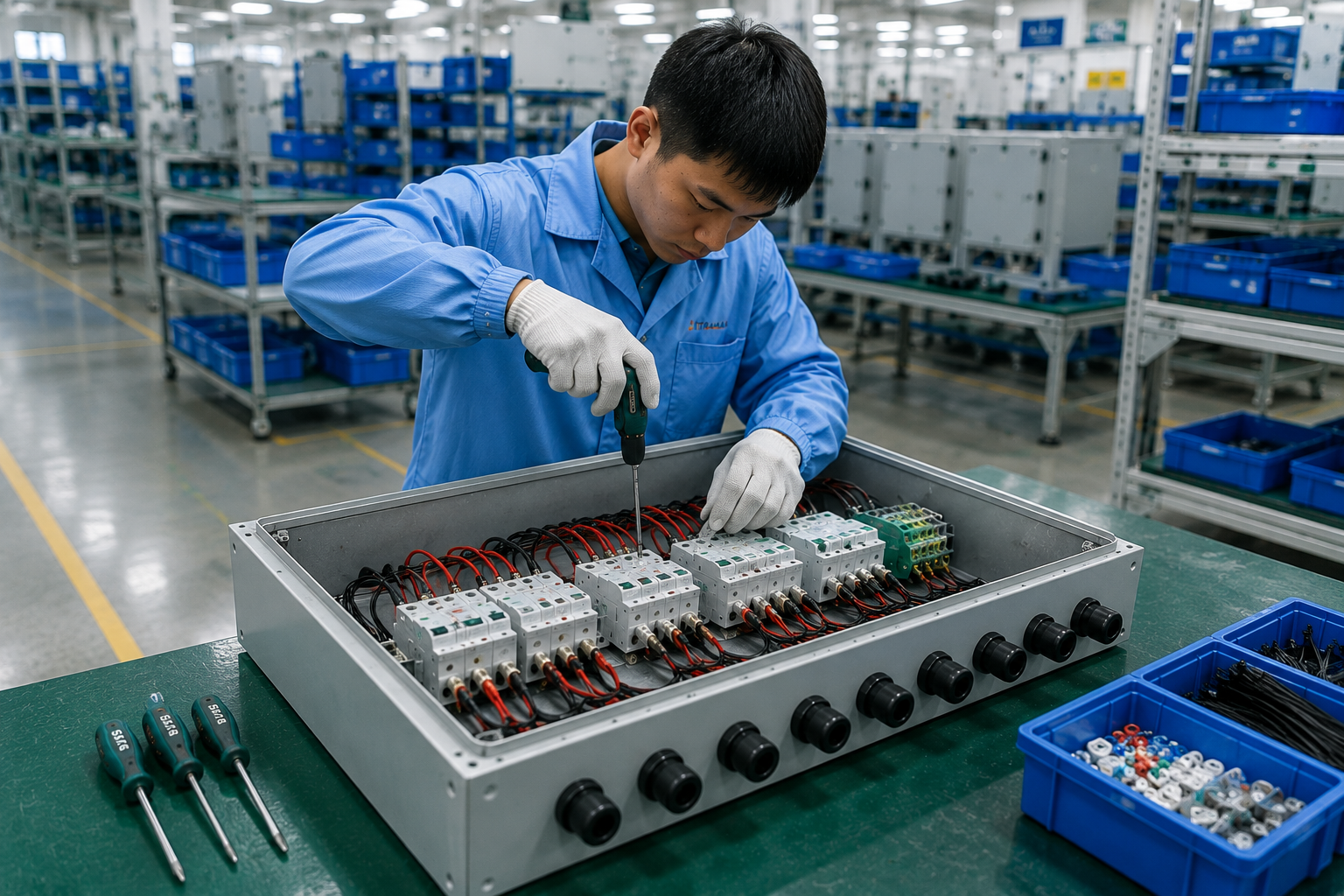 2. combiner box manufacturing